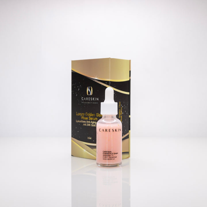 SKINOBLESSE Luxury Golden Glow Rose Serum