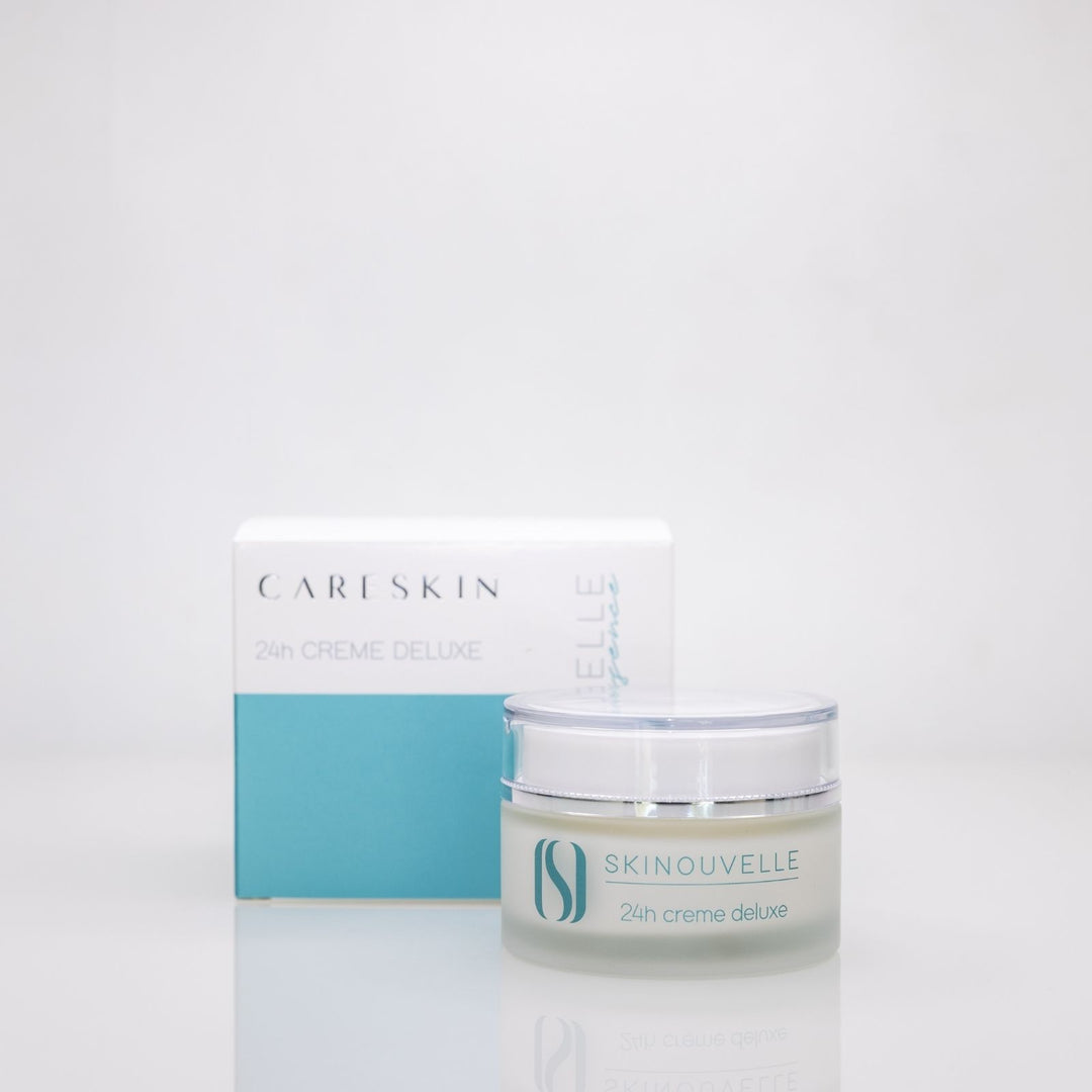 Careskin Skinouvelle 24h Creme Deluxe Tiegel mit Verpackung – intensive 24-Stunden-Gesichtspflege pure essence