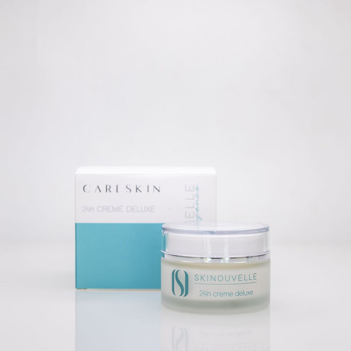 Careskin Skinouvelle 24h Creme Deluxe Tiegel mit Verpackung – intensive 24-Stunden-Gesichtspflege pure essence