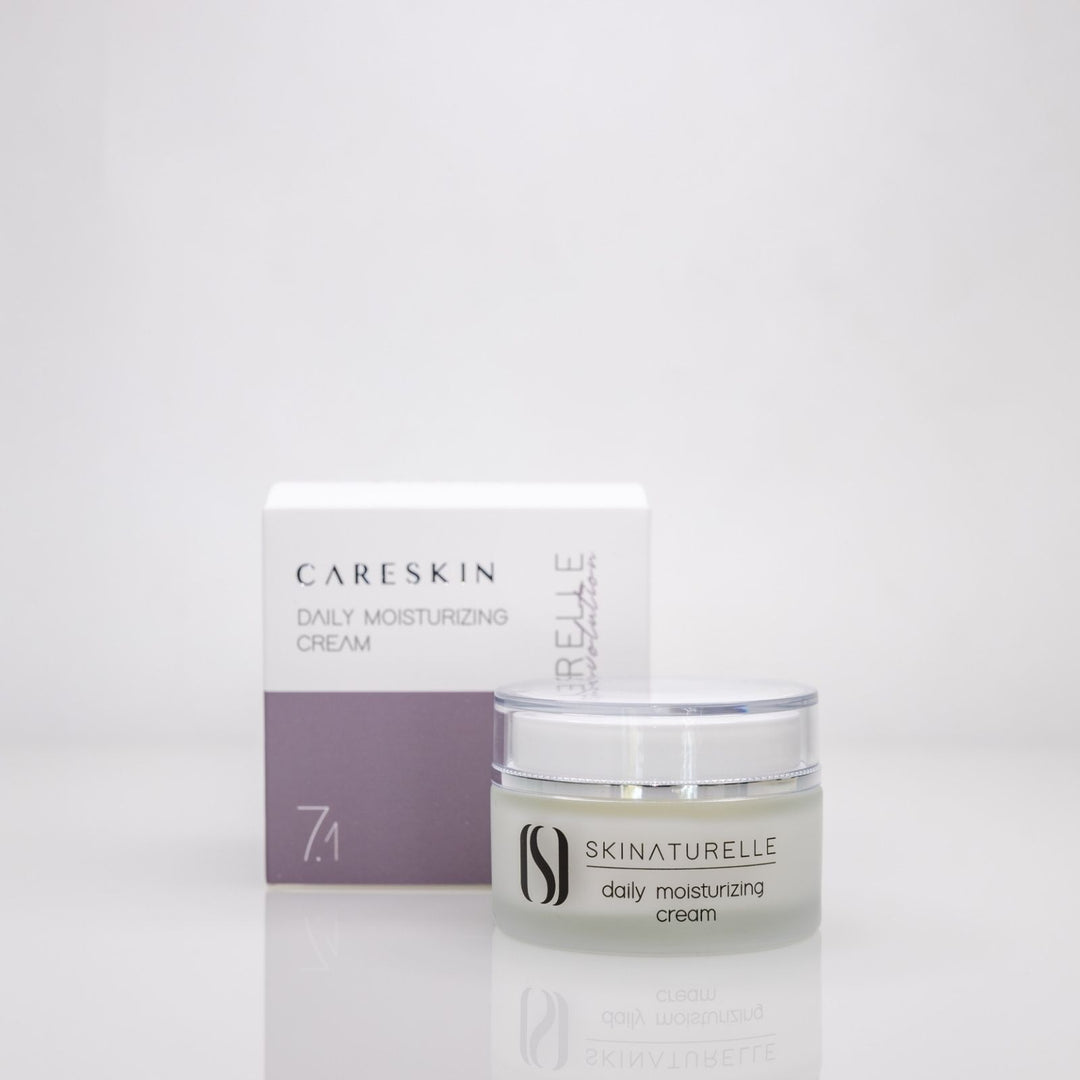 Careskin Skinaturelle Daily Moisturizing Cream Tiegel mit Verpackung – tägliche Feuchtigkeitscreme für alle Hauttypen