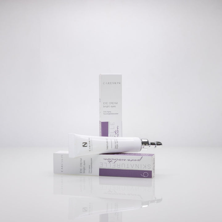 Careskin Skinaturelle Eye Cream Tube mit Verpackung – bright eyes Anti-Aging Feuchtigkeitsbooster für die Augenpartie