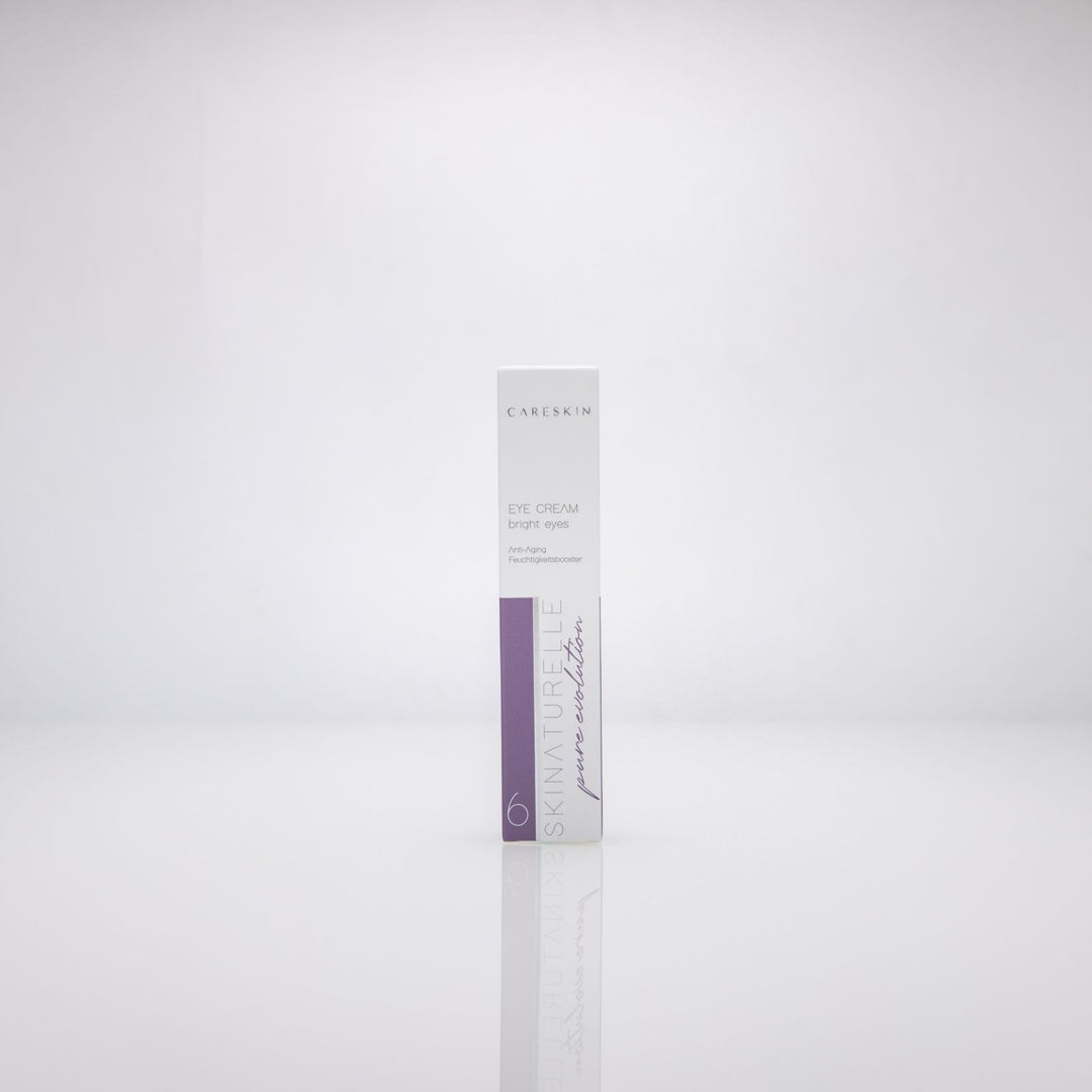 Careskin Skinaturelle Eye Cream Verpackung Frontansicht – bright eyes Anti-Aging Augencreme Skinaturelle pure evolution