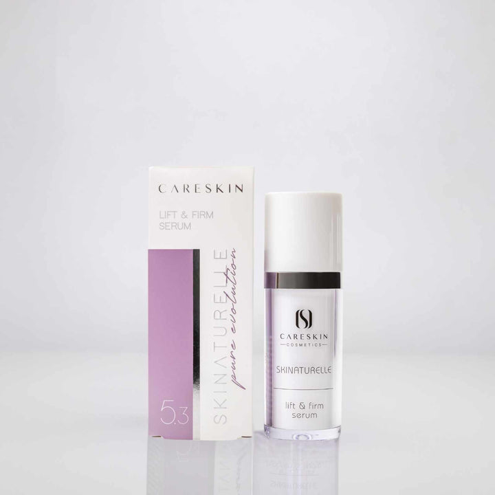 Careskin Skinaturelle Lift & Firm Serum Pumpflasche mit Verpackung – straffendes Anti-Aging Gesichtsserum pure evolution