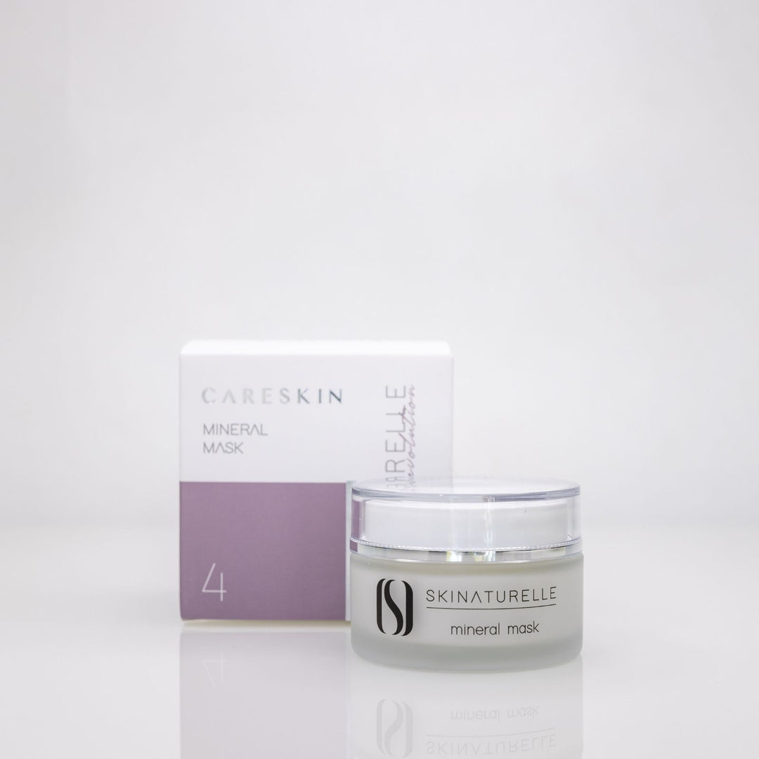 Careskin Skinaturelle Mineral Mask Tiegel mit Verpackung – mineralische Gesichtsmaske für reine und strahlende Haut