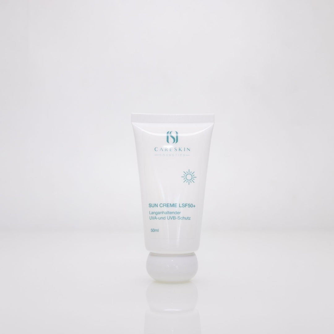 Careskin Sun Creme LSF50+ Tube – langanhaltender UVA- und UVB-Schutz Sonnencreme 50ml